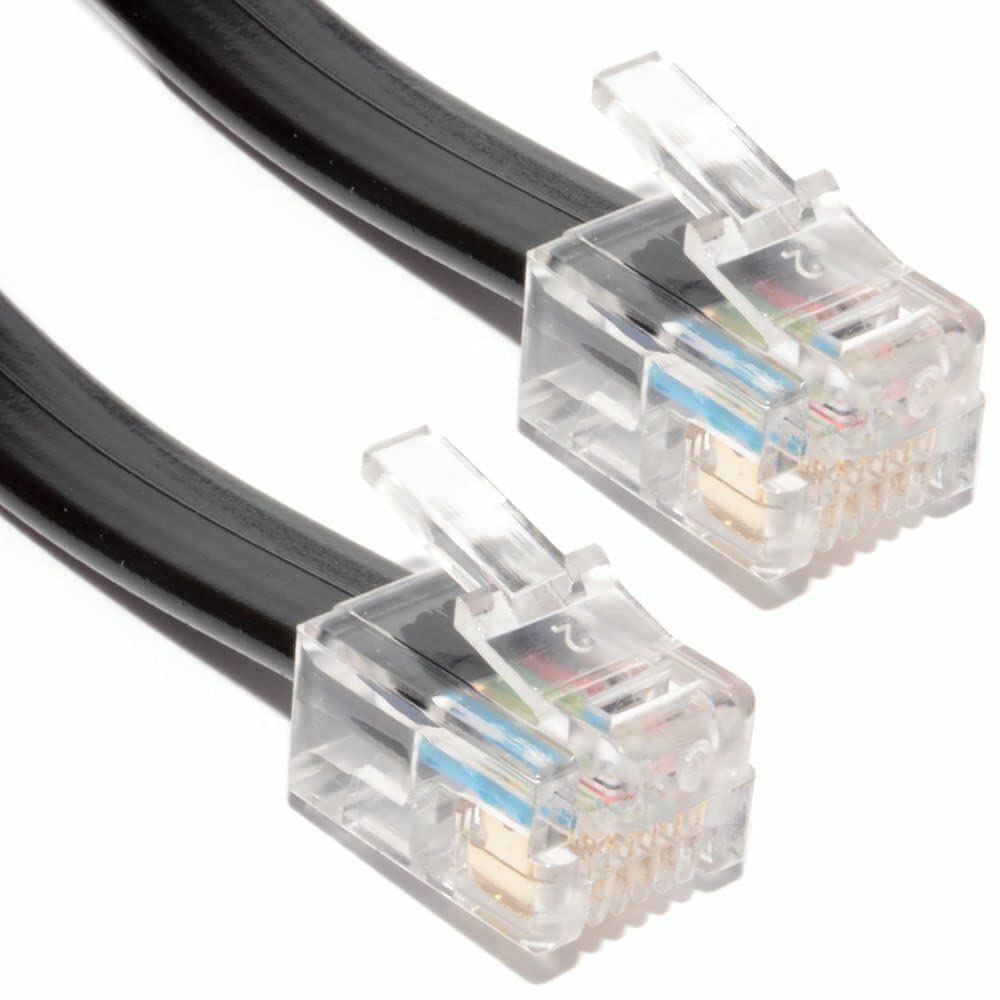 Xtenzi 6Pin Flex Cable XTFC Wire Accessory XT91614 for Amp Remote Bass Knob Compatible with MTX XEBC XTL-EBC Amplifier