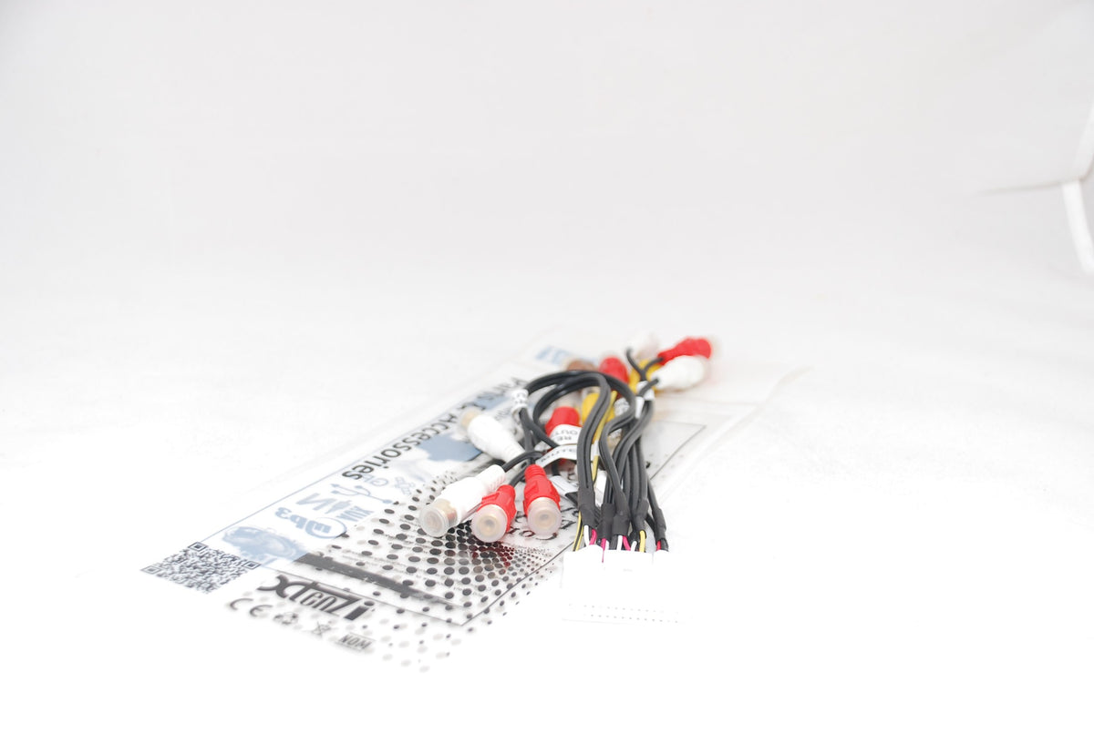 Xtenzi RCA Cord Assembly Harness Audio Video Compatible with Pioneer AVIC X850BT AVIC X8510BT AVIC X950BH AVIC Z150BH (CDP 1540)