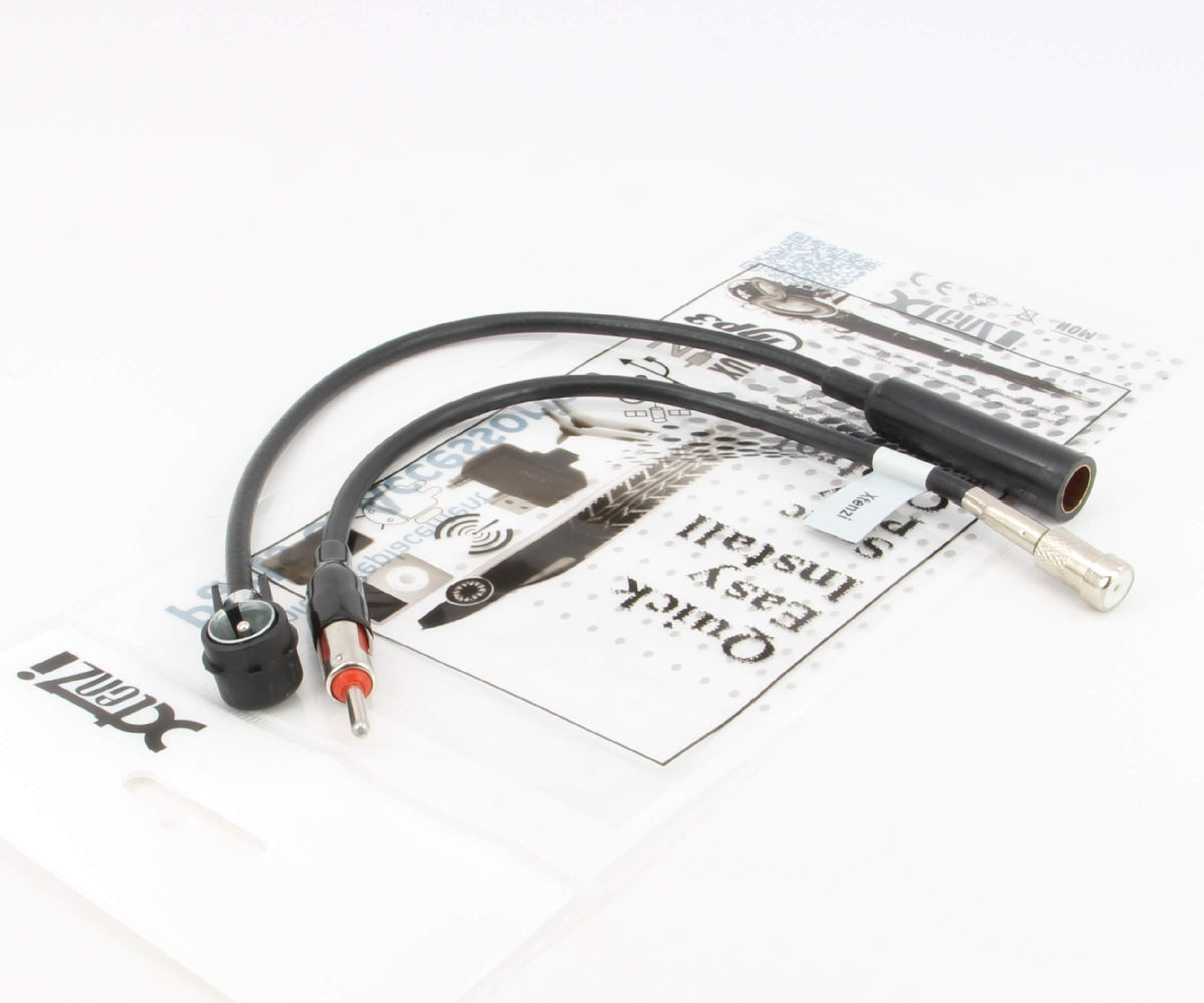 Xtenzi Car Radio Antenna Adapter Kit XT2021 Compatible with VW Audi BMW Mercedes 88-05