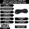 Xtenzi 3Pin 5FT Jack Bass Knob Cable for SKAR Audio RP and Marine Series