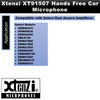 Xtenzi Microphone 3.5mm Mic for Car Vehicle Head Unit Stereo XT91507 for Dual