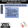 Xtenzi 2 Pair Car Audio Speaker Harness Set for Jeep, Dodge, Chrysler Vehicles