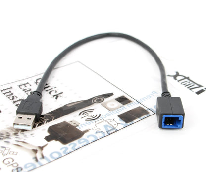 Xtenzi MDI MMI Cable Adapter USB New Teana Qashqai 30CM long NUB-6 for Nissan
