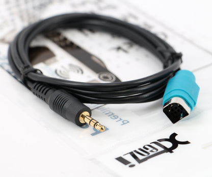 Xtenzi MDI AUX MMI Cable Adapter AUX IN UNI Link Cable to 3.5mm Convertor Lead for Alpine KCE-237B