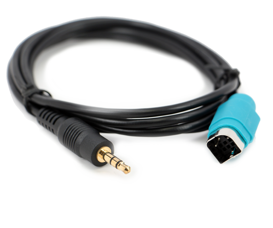 Xtenzi MDI AUX MMI Cable Adapter AUX IN UNI Link Cable to 3.5mm Convertor Lead for Alpine KCE-237B