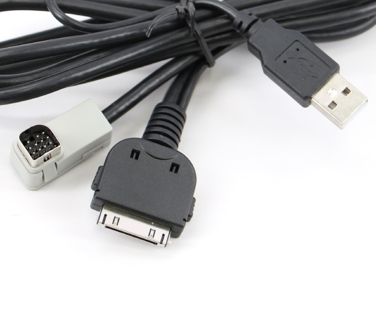 Xtenzi MDI AUX MMI Cable Adapter iPod Usb Interface Cable for Pioneer CD-IU205V