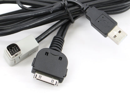 Xtenzi MDI AUX MMI Cable Adapter iPod Usb Interface Cable for Pioneer CD-IU205V