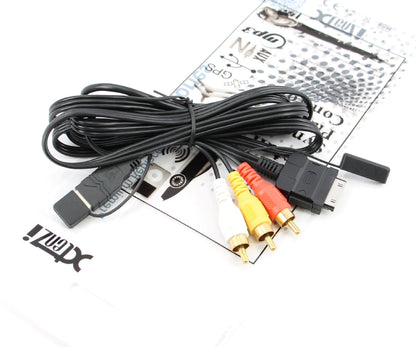 Xtenzi MDI AUX MMI Cable Adapter iPod Audio/Video USB RCA Direct Connection Cable for Pioneer AVIC-F700BT, F90BT, F900BT (CD-IU230V)