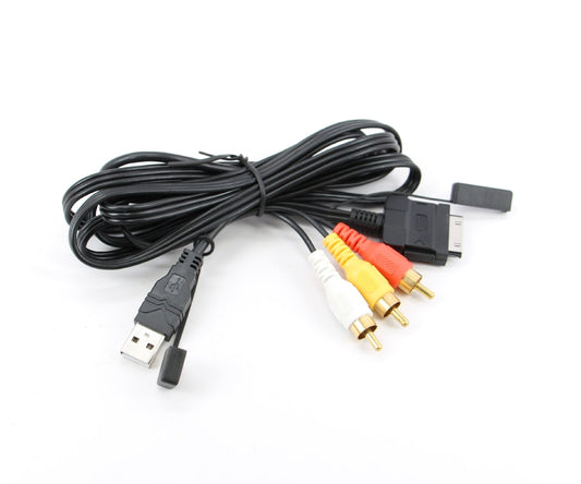 Xtenzi MDI AUX MMI Cable Adapter iPod Audio/Video USB RCA Direct Connection Cable for Pioneer AVIC-F700BT, F90BT, F900BT (CD-IU230V)