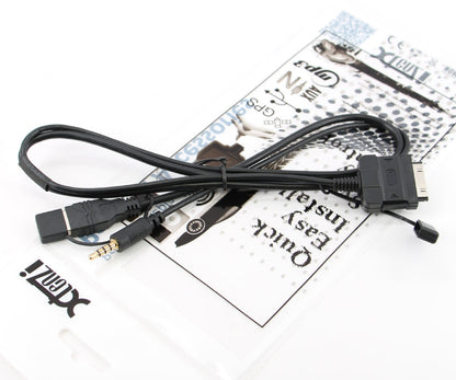 Xtenzi MDI AUX MMI Cable Adapter Pioneer To iPod, IPOD-PIONEER, 12V charging