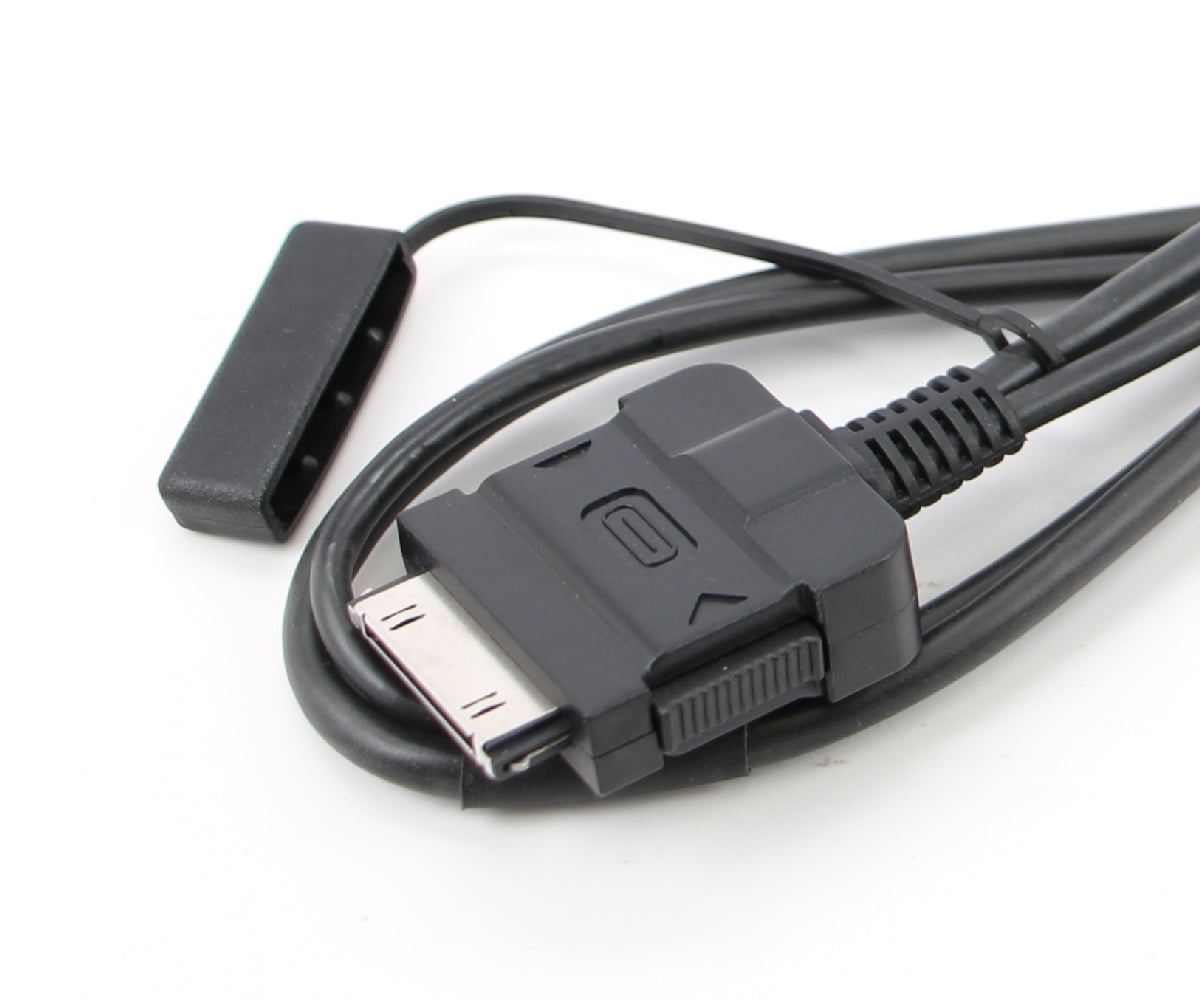 Xtenzi MDI AUX MMI Cable Adapter iPod(R)-To-Usb Cable With Video Capability for Pioneer Cd-Iu51v Avic-X930bt & Avic-Z130bt .5 M