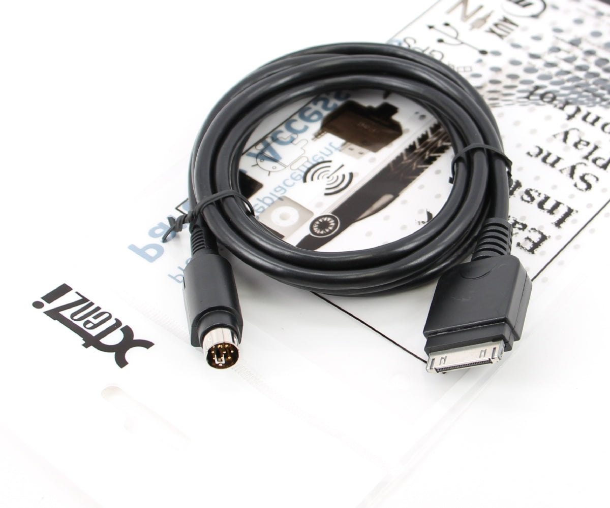 Xtenzi MDI AUX MMI Cable Adapter Jlink iPhone/iPod iPhone for Jensen