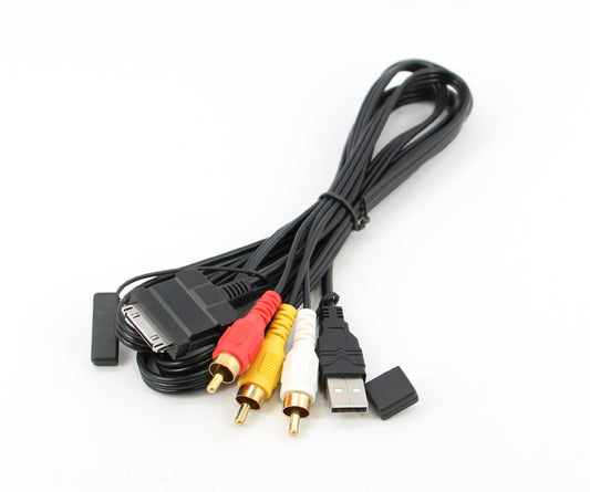 Xtenzi MDI AUX MMI Cable Adapter iPhone/iPod to car audio/video/navigation interface cable for Eclipse iPC-709