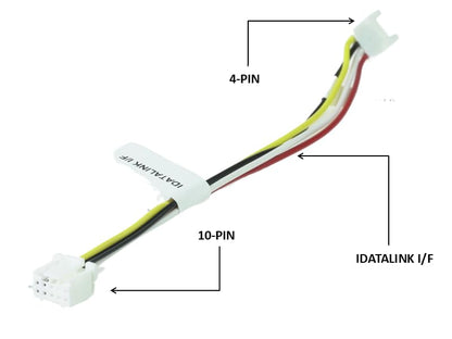 Xtenzi RCA Cord Assembly Harness XT91925 Compatible with Alpine ILXF409 ILXF411 Car Stereo Audio