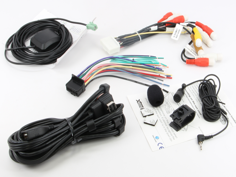 Xtenzi Connection Cable Set for Pioneer AVIC-X940BT AVIC-Z140BH GPS MIC RCA Wire Harness USB AUX Cable 5PCS Set - image 1