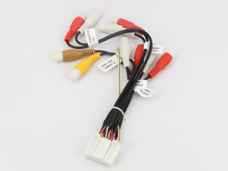 Xtenzi Connection Cable Set for Pioneer AVIC-X940BT AVIC-Z140BH GPS MIC RCA Wire Harness USB AUX Cable 5PCS Set - image 8