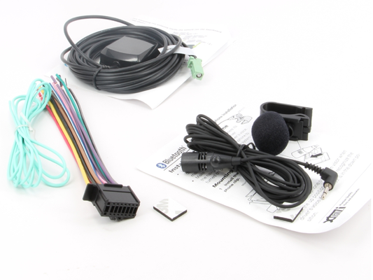 Xtenzi Connection Cable Set for Pioneer SPH-DA210 DA110 DA100 Complete Cables GPS MIC Wire Harness 3PCS Set - image 1