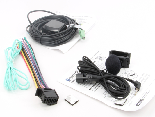 Xtenzi Connection Cable Set for Pioneer APPRadio 4 SPH-DA120 GPS MIC Wire Harness 3PCS Set - image 1