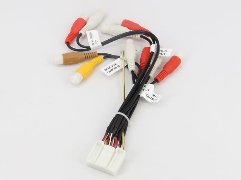 Xtenzi Car Audio 5 Pcs Set XT3307 GPS MIC RCA Wire Harness and USB Connection Cable Compatible with Pioneer AVIC-X920BT Z120BT Z110BT