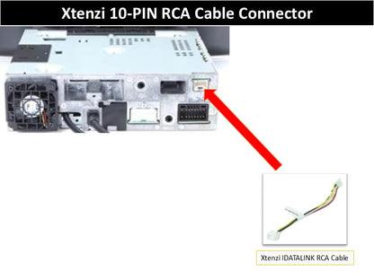 Xtenzi RCA Cord Assembly Harness XT91925 Compatible with Alpine ILXF409 ILXF411 Car Stereo Audio