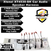 Xtenzi 2 Pair Car Audio Speaker Harness Set for Select Jimmy, Astro Vehicles