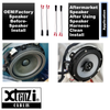Xtenzi 2 Pair Car Audio Speaker Harness Set for Chevrolet, Dodge, Geo Vehicles