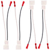 Xtenzi 2 Pair Car Audio Speaker Harness Set Compatible with Toyota, Hyundai, Isuzu Vehicles