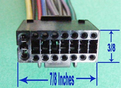 Xtenzi Aftermarket Replacement Harness Compatible with Kenwood KDC-MP342U KDC-MP345U DDX-318 DDX-319 DDX-418 DDX-419 DDX-719
