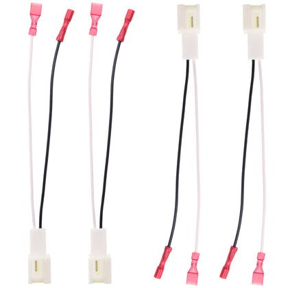 Xtenzi 2 Pair Car Speaker Harness Set Compatible with Chevrolet, Hyundai, Kia Vehicles