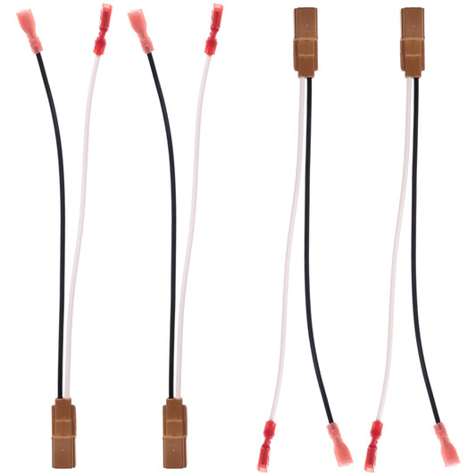 Xtenzi 2 Pair Car Speaker Harness Set Compatible with Nissan 1982-2018 Vehicles