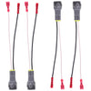 Xtenzi 2 Pair Car Speaker Harness Set Compatible with Toyota 1989-2003 Vehicles