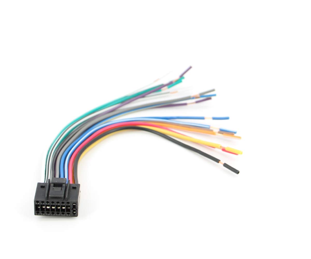 Xtenzi Car Radio Wire Harness Compatible with Kenwood CD DVD Navigation in-Dash - XT91016