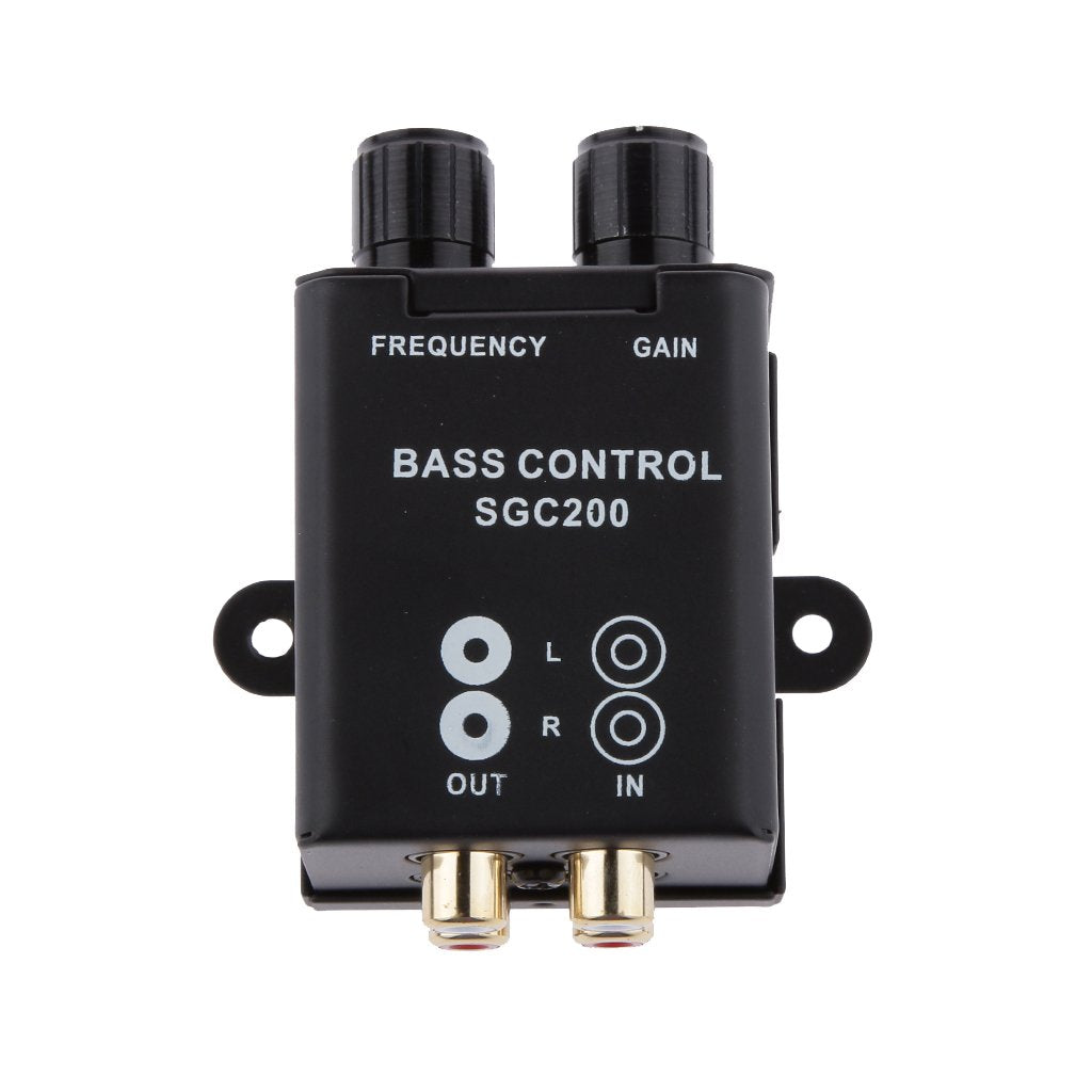 Xtenzi Amplifier Universal Car Bass Volume Regulator Knob Line Level Control Remote XTBR210 with Frequency Controller