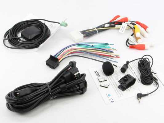 Xtenzi Car Audio 5 Pcs Set XT3307 GPS MIC RCA Wire Harness and USB Connection Cable Compatible with Pioneer AVIC-X920BT Z120BT Z110BT