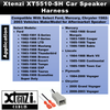 Xtenzi 2 Pair Car Audio Speaker Harness Set for Ford, Mercury, Chrysler Vehicles