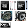 Xtenzi 2 Pair Car Audio Speaker Harness Set for Ford, Mercury, Mazda Vehicles