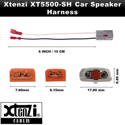 Xtenzi 2 Pair Car Speaker Harness Set Compatible with Ford, Mercury Vehicles