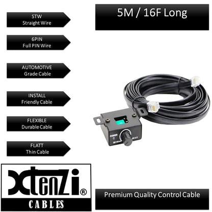 Xtenzi Amplifier Remote Bass Control Knob XT91528 Compatible with SA-R V1 Sundown Audio Amp