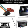 Xtenzi Car Radio ISO Wire Harness Compatible with Toyota Tacoma 2005-2020, RAV4 1996-2009, Tundra 2004-2018 Subaru 2014-2019 Stereo Cable Plug XT1761-12