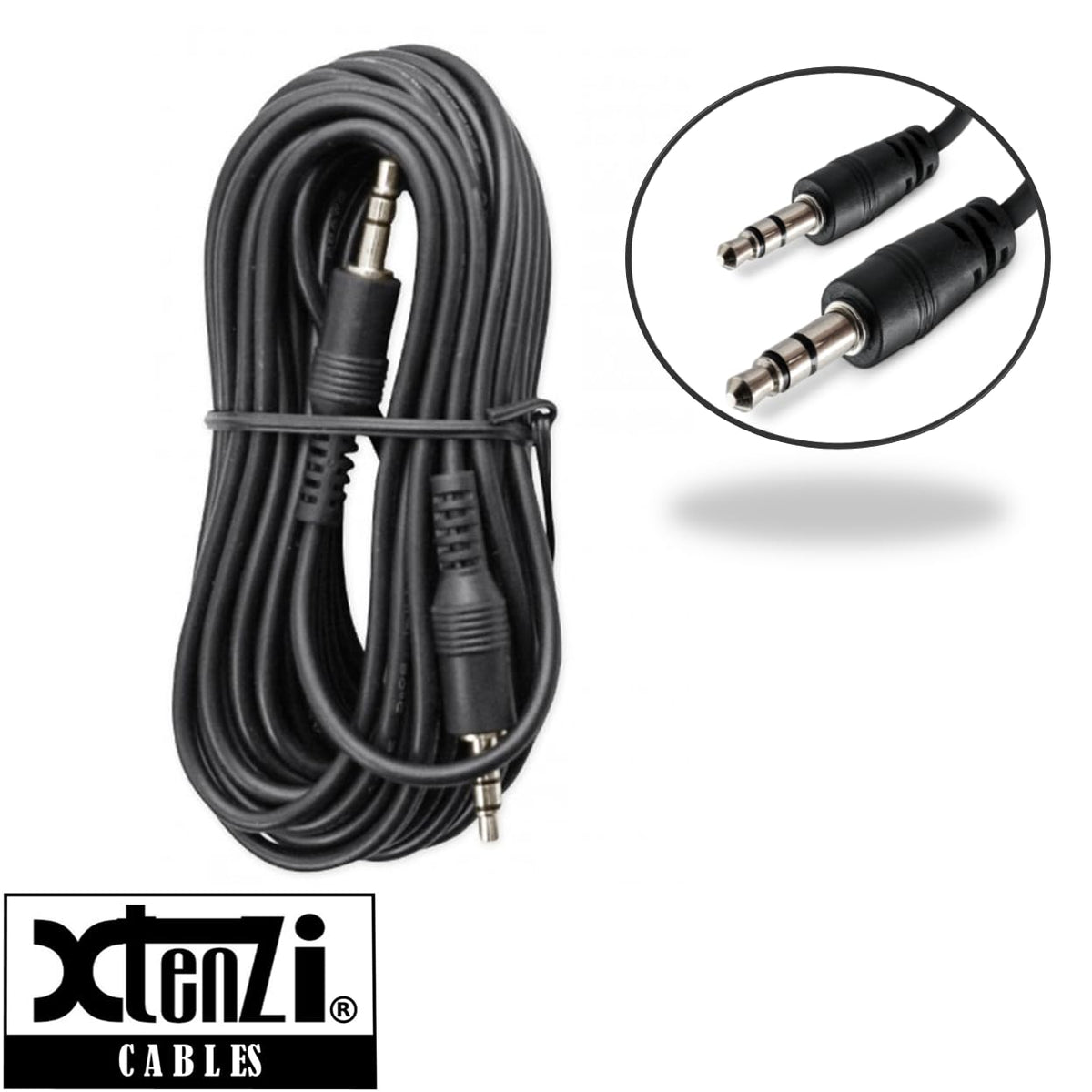 Xtenzi 3Pin Jack Flex Cable Wire Accessory for Bass Remote Knob Compatible with Kicker CX DX PX KEY500.1 Hideaway Amplifiers
