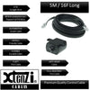 Xtenzi Bass Gain Volume Knob Control Remote XTBR14 Compatible with Hifonics Amplifiers HFR-3