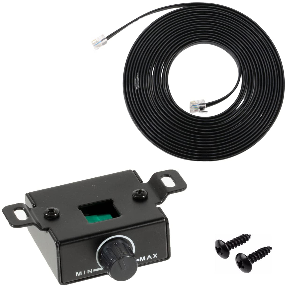 Xtenzi Amplifier Remote Bass Level Control Volume Knob XTBR25 Compatible with Alpine RUX-Knob2 Amp.