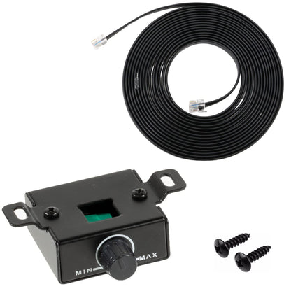 Xtenzi Amplifier Remote Bass Level Control Volume Knob XTBR25 Compatible with Alpine RUX-Knob2 Amp.