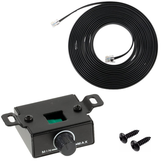 Xtenzi Amplifier Remote Bass Level Control Volume Knob XTBR25 Compatible with Alpine RUX-Knob2 Amp.