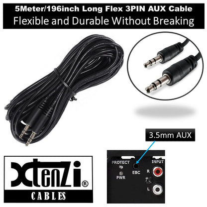 Xtenzi Bass Volume Knob Control Remote XTBR8 Compatible with Jensen Power500X1 Power760X5d Amp