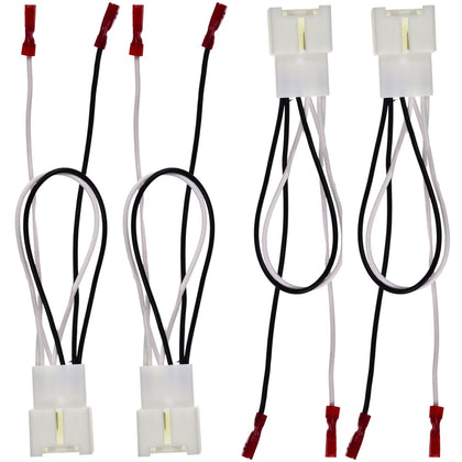 Xtenzi 2 Pair Car Speaker Harness Set Compatible with Ford and Mazda Vehicles