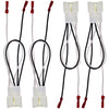 Xtenzi 2 Pair Car Speaker Harness Set Compatible with Ford and Mazda Vehicles