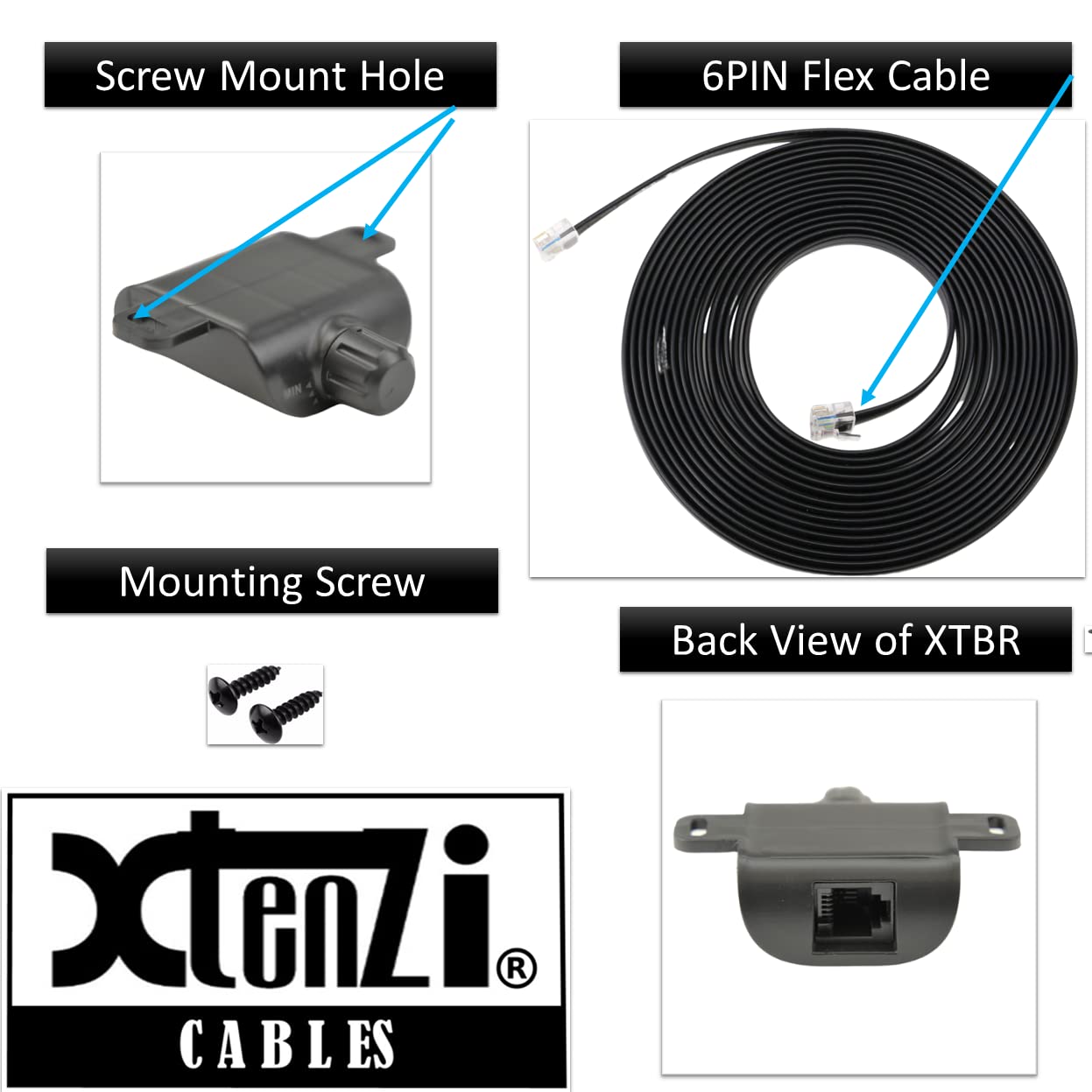 Xtenzi Amplifier Replacement Bass Knob Control Remote XTBR4