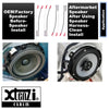 Xtenzi 2 Pair Car Speaker Harness Set Compatible with Honda, Acura Vehicles