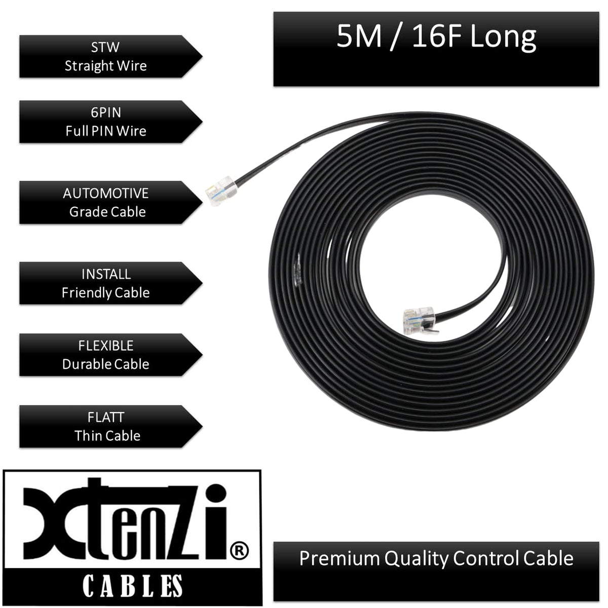 Xtenzi Amplifier Remote Bass Level Control Volume Knob XTBR25 Compatible with Alpine RUX-Knob2 Amp.